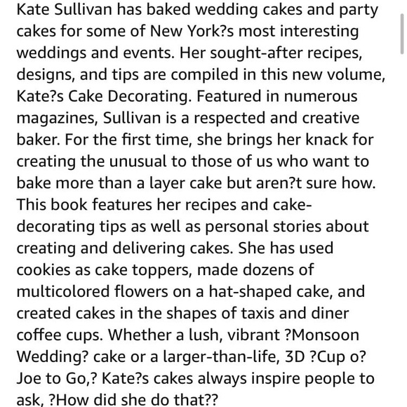 Kate’s Cake Decorating -book - Picture 6 of 6
